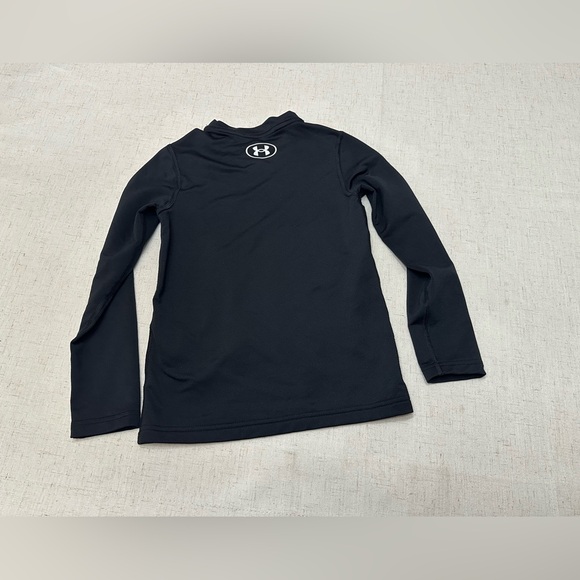 Under Armour Kids Long Sleeve Tee in Black - Picture 2 of 6